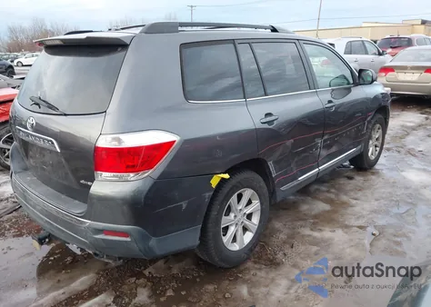 2011 Toyota Highlander Se V6 from USA, damaged, VIN 5TDBK3EH8BS060935